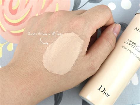 fond de teint dior airflash|Dior foundation review.